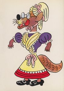 Figuren aus Kinderbüchern: Der böse Wolf