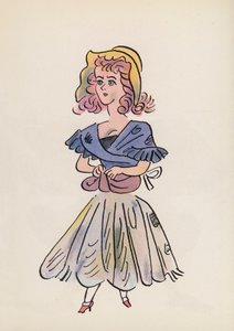 Figuren aus Kinderbüchern: Aschenputtel von Walter Trier