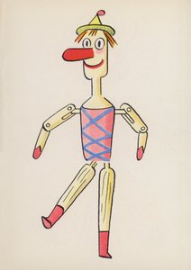 Figuren aus Kinderbüchern: Pinocchio von Walter Trier