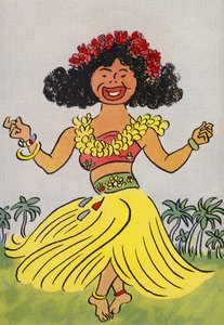Walter Triers verrückte Kostüme: Hawaii von Walter Trier
