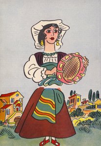 Walter Triers verrückte Kostüme: Italien von Walter Trier