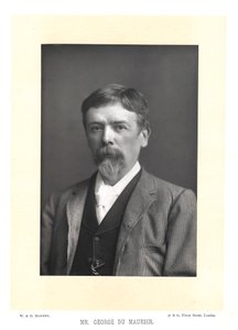George Du Maurier, britischer Schriftsteller und Künstler, ca. 1895 von WandD Downey