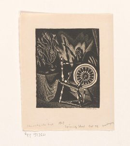 Spinnrad von Wanda Gág (signed by artist)