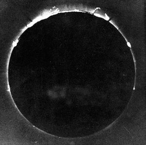 Warren de la Rues Fotografie der totalen Sonnenfinsternis in Rivabellosa, Spanien, 18. Juli 1860 von Warren De La Rue