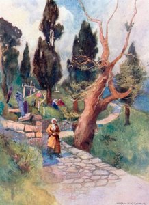 Friedhof in Eyoub von Warwick (after) Goble