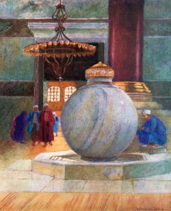 Brunnen in S Sophia von Warwick (after) Goble