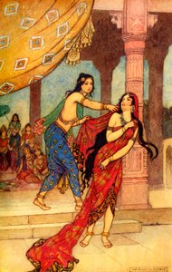 Die Prüfung der Königin Draupadi, 1913