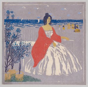 Am Strand von Wassily Kandinsky
