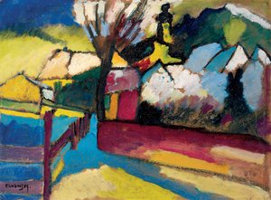 Herbstlandschaft mit Baum