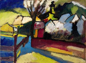 Herbstlandschaft mit Baum, 1910
