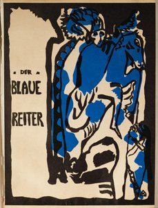 Titelblatt der Zeitschrift "Der Blaue Reiter", Berlin