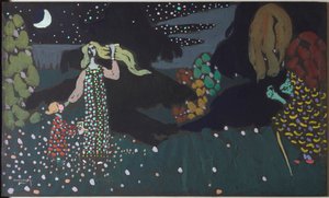 Die Nacht von Wassily Kandinsky