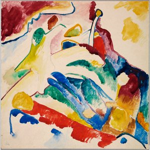 Entwurf zu "Komposition II" von Wassily Kandinsky