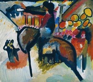 Impression IV (Gendarm) von Wassily Kandinsky
