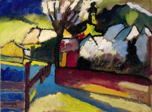 Herbstlandschaft mit Baum