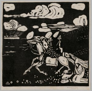 Reiter (Les Chevaliers) von Wassily Kandinsky