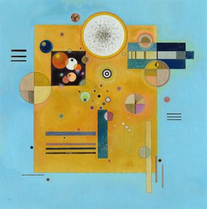 Sanfter Druck, 1931 von Wassily Kandinsky