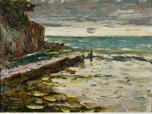 Stürmische See von Wassily Kandinsky