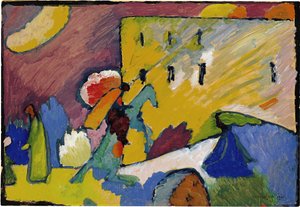 Studie für Improvisation 3, 1909 von Wassily Kandinsky