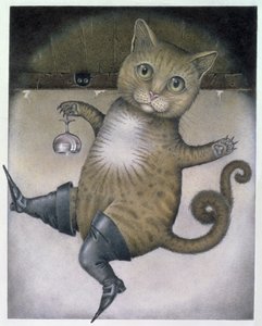 Der gestiefelte Kater macht einen Salto
