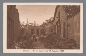 Borculo -- Nach dem Zyklon am 10. August 1925