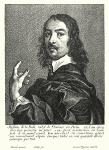 Stefano della Bella, italienischer Zeichner und Kupferstecher (Gravur)