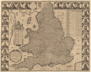 Eine neue und genaue Karte von England