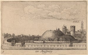 Augsburg von Wenceslaus Hollar