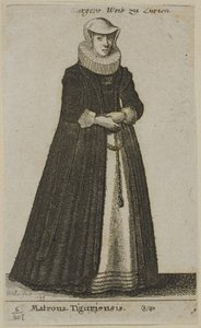 Bürgerfrau von Zürich von Wenceslaus Hollar