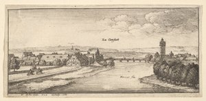 Cannstadt, 1665 von Wenceslaus Hollar