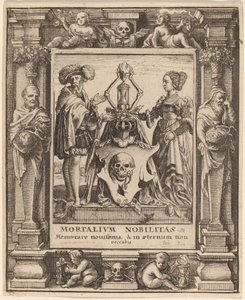 Wappen des Todes, 1651 von Wenceslaus Hollar