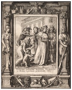 Herzog (Zustand 1) von Wenceslaus Hollar