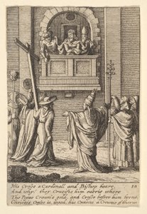 Ecce Homo, 1625-77 von Wenceslaus Hollar