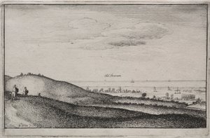Englische Ansichten: Old Shoreham von Wenceslaus Hollar