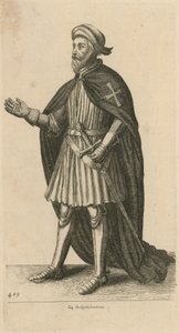 Eq Hospitaliarius von Wenceslaus Hollar