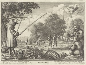 Angeln von Wenceslaus Hollar