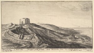 Henrietta Fort, ca. 1670 von Wenceslaus Hollar