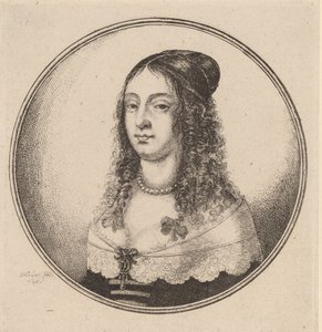 Dame mit Bändern in den Locken, 1646