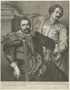 Lucas und Cornelis de Wael von Wenceslaus Hollar