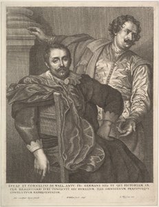 Lucas und Cornelius van Wael von Wenceslaus Hollar