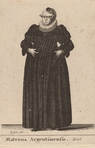 Matrona Argentinensis von Wenceslaus Hollar