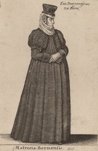Matrona Bernensis von Wenceslaus Hollar
