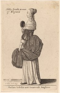 Adlige oder vornehme englische Frau