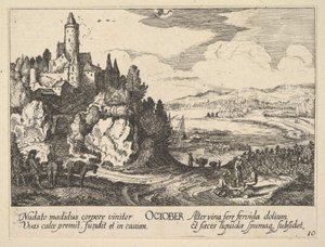 Oktober, 1628-29 von Wenceslaus Hollar