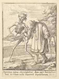 Alter Mann, aus dem Totentanz