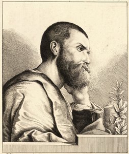 Porträt von Pietro Aretino als junger Mann, um 1650