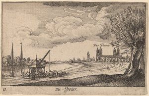 Speyer von Wenceslaus Hollar