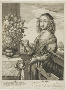 Frühling von Wenceslaus Hollar