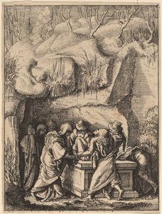 Die Grablegung von Wenceslaus Hollar