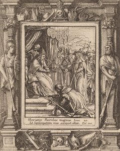Der Papst, 1651 von Wenceslaus Hollar